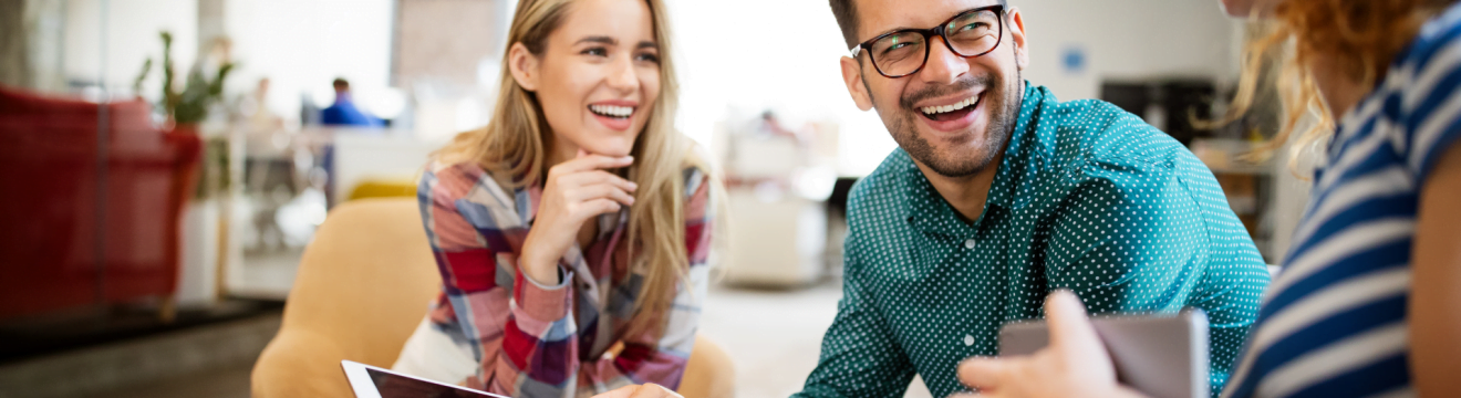 Rozmowa zespołu pracowników