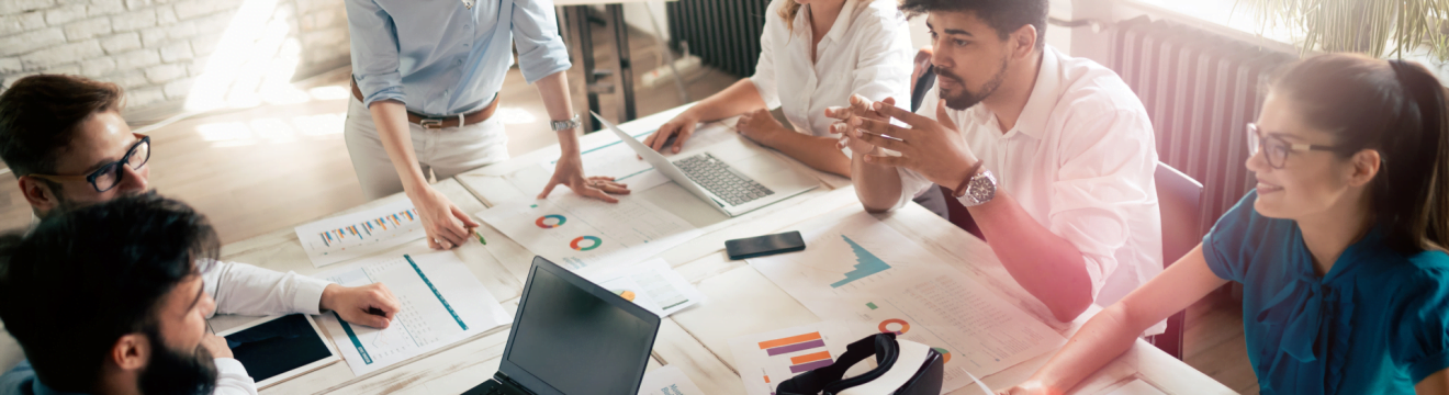 Zespół podczas warsztatu ux